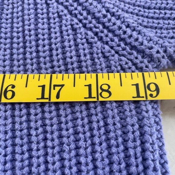 Womens L Sweater 100% Cotton Knit Jacket Blazer High Quality Cotton Ginny NICE! - Picture 6 of 8